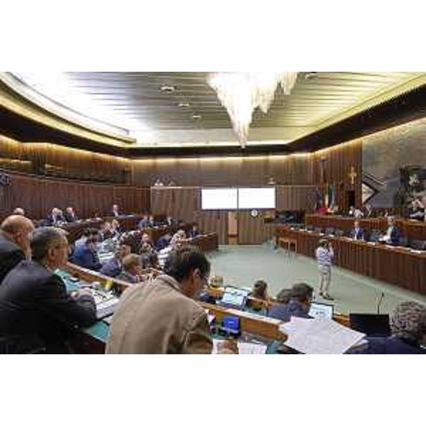 L'Aula durante i lavori - Consiglio Regionale, ACON