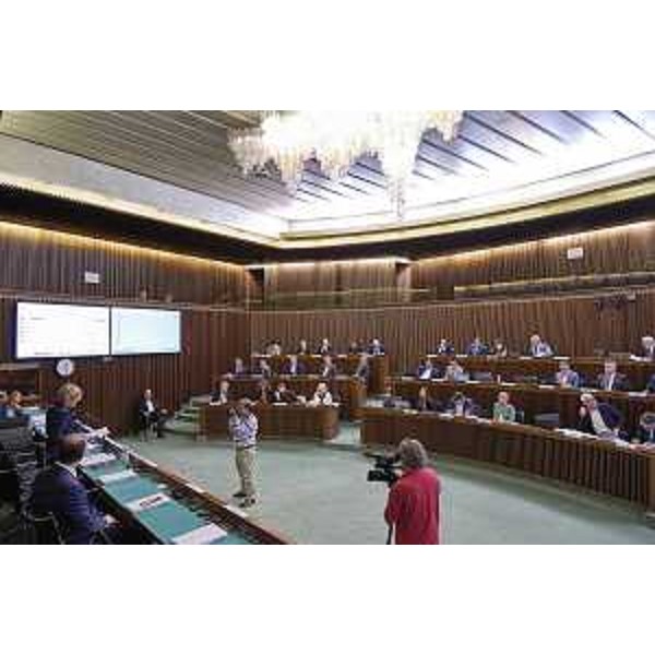 L'Aula durante i lavori - Consiglio Regionale, ACON