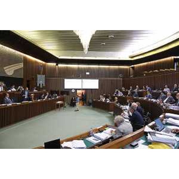L'Aula durante i lavori - Consiglio Regionale, ACON