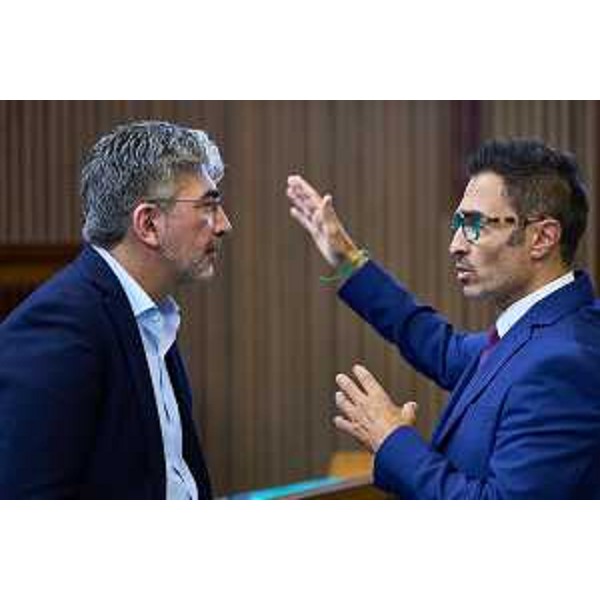 Antonio Calligaris (Lega) e Stefano Mazzolini (Fp) - Consiglio Regionale FVG