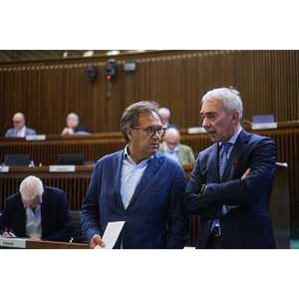 Mauro Di Bert (Fp) e Roberto Novelli (FI) - Consiglio Regionale FVG