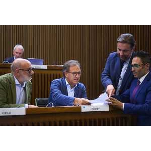 Carlo Grilli (Fp), Mauro Di Bert, Edy Morandini e Stefano Mazzolini (Fp) - Consiglio Regionale FVG