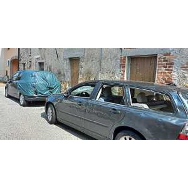 I segni della grandine sulle auto di Mortegliano - I segni della grandine sulle auto di Mortegliano