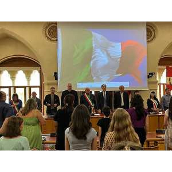 Un altro momento dell'incontro a Pordenone - Un altro momento dell'incontro a Pordenone