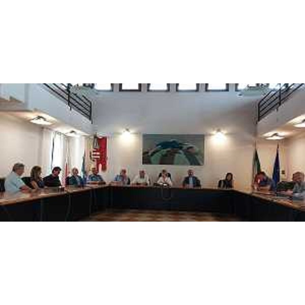 Un momento del vertice a Mortegliano - Un momento del vertice a Mortegliano