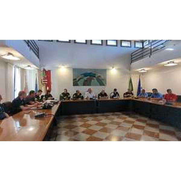 Lassessore regionale con delega alla Protezione civile del Friuli Venezia Giulia Riccardo Riccardi al Municipio di Mortegliano - Lassessore regionale con delega alla Protezione civile del Friuli Venezia Giulia Riccardo Riccardi al Municipio di Mortegliano