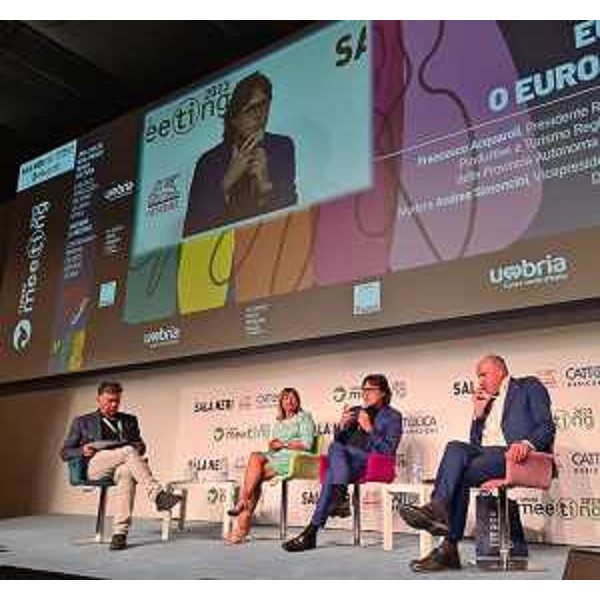 L'assessore regionale alle Attività produttive e Turismo Sergio Emidio Bini interviene al Meeting di Rimini - L'assessore regionale alle Attività produttive e Turismo Sergio Emidio Bini interviene al Meeting di Rimini