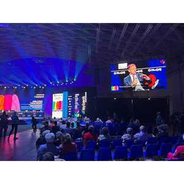 Il governatore del Friuli Venezia Giulia Massimiliano Fedriga al Meeting di Rimini - Il governatore del Friuli Venezia Giulia Massimiliano Fedriga al Meeting di Rimini