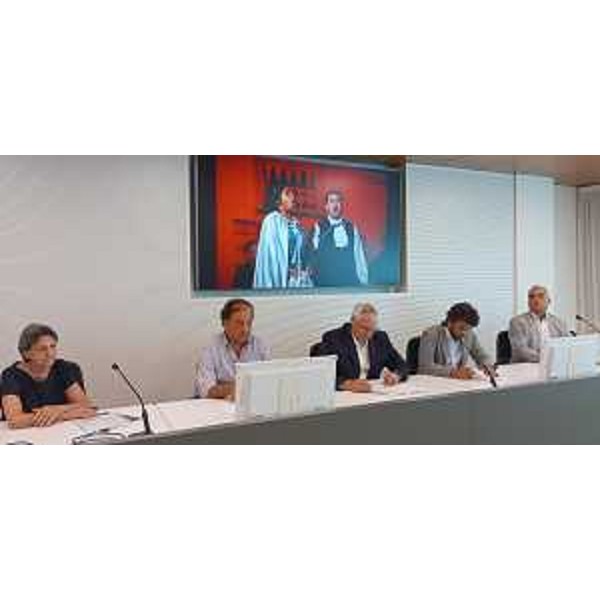 Un'altra immagine della presentazione di oggi in via Sabbadini a Udine - Un'altra immagine della presentazione di oggi in via Sabbadini a Udine