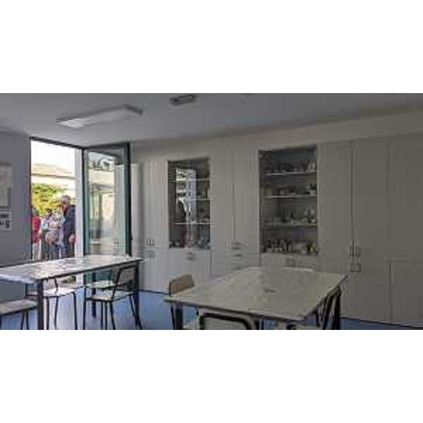 Lassessore regionale con delega alla Disabilità, Riccardo Riccardi, alla presentazione dei lavori di ammodernamento della struttura del Centro occupazionale diurno della Cooperativa sociale e associazione "Il Mosaico" di Codroipo. - Lassessore regionale con delega alla Disabilità, Riccardo Riccardi, alla presentazione dei lavori di ammodernamento della struttura del Centro occupazionale diurno della Cooperativa sociale e associazione "Il Mosaico" di Codroipo.