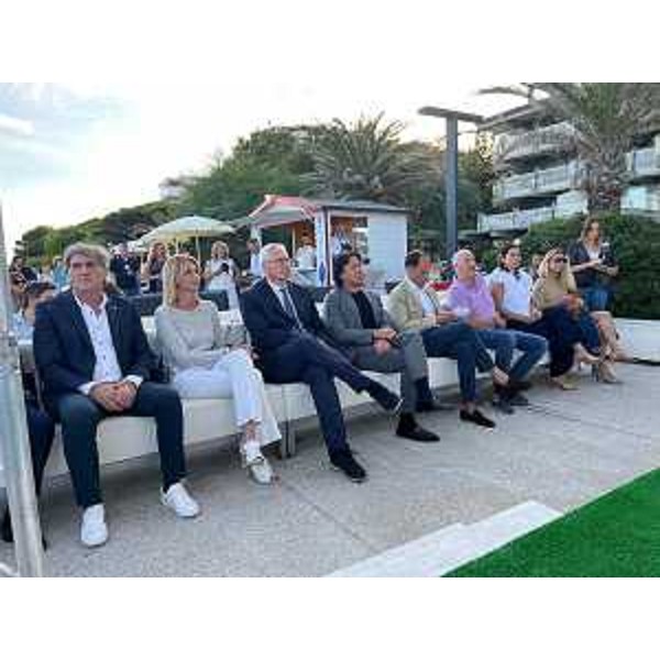 Le autorità presenti all'inaugurazione della 7. edizione di Easy Fish a Lignano - Le autorità presenti all'inaugurazione della 7. edizione di Easy Fish a Lignano