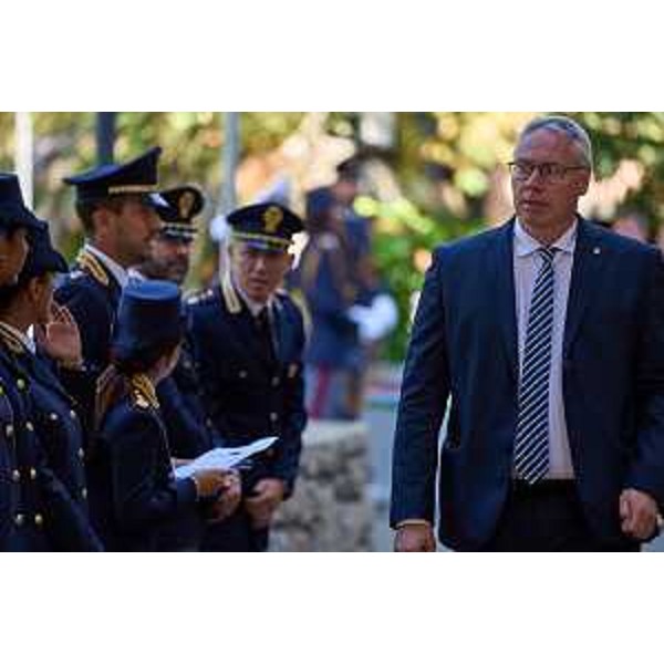 L'arrivo del presidente Bordin ai Giardini Europa - L'arrivo del presidente Bordin ai Giardini Europa 