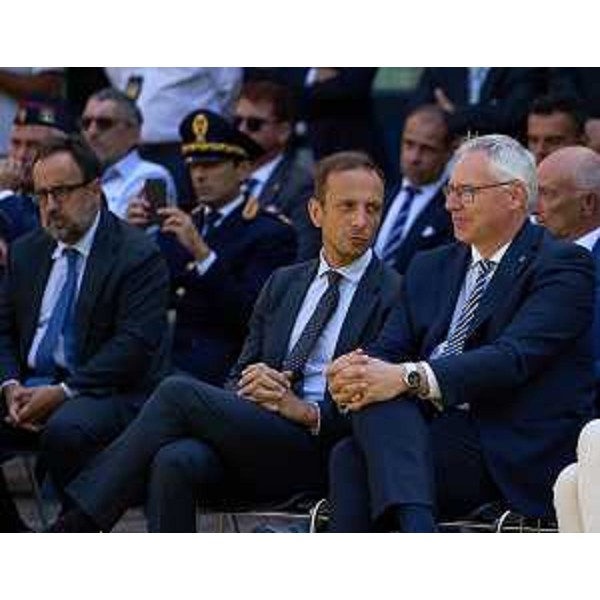 Il presidente Bordin accanto al governatore Massimiliano Fedriga - Il presidente Bordin accanto al governatore Massimiliano Fedriga 