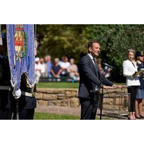 L'intervento del governatore Fedriga - L'intervento del governatore Fedriga 