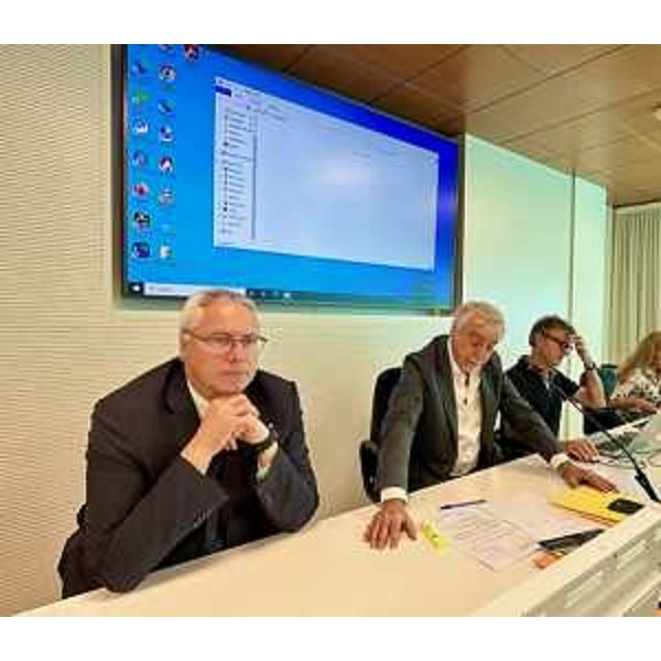 Il presidente del Cr Fvg, Mauro Bordin, insieme al presidente di Aiccre Fvg, Franco Brussa - Il presidente del Cr Fvg, Mauro Bordin, insieme al presidente di Aiccre Fvg, Franco Brussa