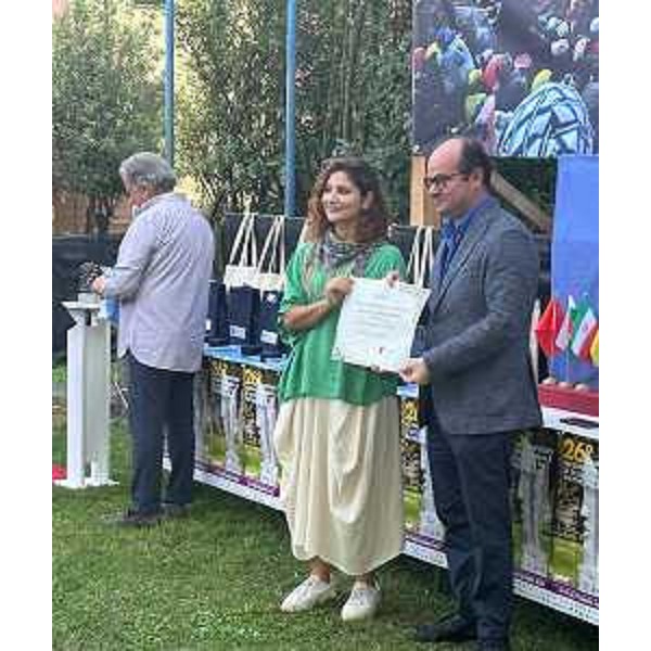 Il vicegovernatore del Fvg Mario Anzil alla chiusura del 26mo Simposio di scultura su pietra - Il vicegovernatore del Fvg Mario Anzil alla chiusura del 26mo Simposio di scultura su pietra