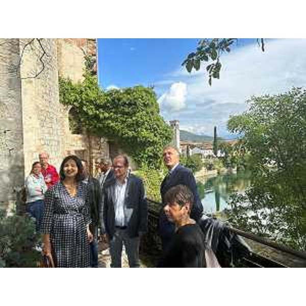 Il vicegovernatore del Friuli Venezia Giulia con delega alla Cultura Mario Anzil in visita istituzionale a Cividale del Friuli - Il vicegovernatore del Friuli Venezia Giulia con delega alla Cultura Mario Anzil in visita istituzionale a Cividale del Friuli
