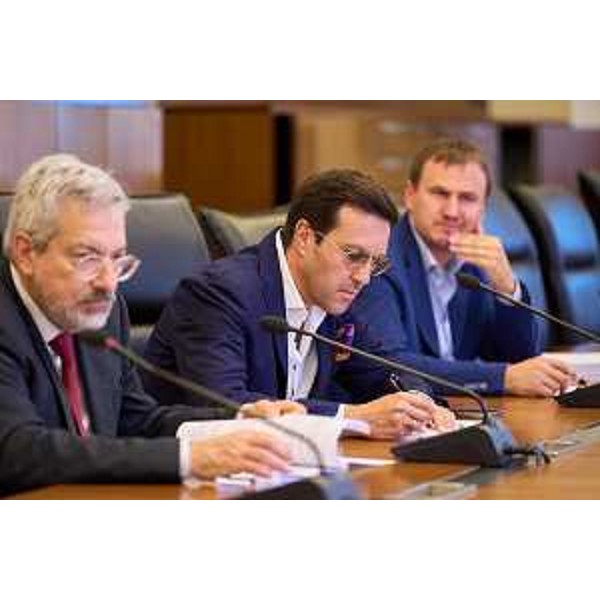 Furio Honsell (Open), Igor Treleani (FdI) e Massimiliano Pozzo (Pd) - Furio Honsell (Open), Igor Treleani (FdI) e Massimiliano Pozzo (Pd)