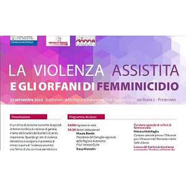 Un particolare della locandina dell'evento a Pordenone - Un particolare della locandina dell'evento a Pordenone