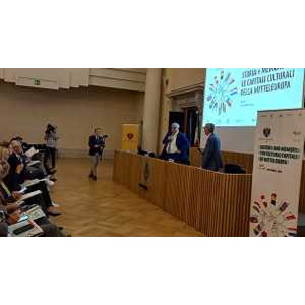 L'intervento del sindaco di Udine, Alberto Felice De Toni - L'intervento del sindaco di Udine, Alberto Felice De Toni