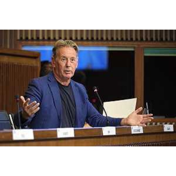 L'assessore regionale Fabio Scoccimarro - Commissione