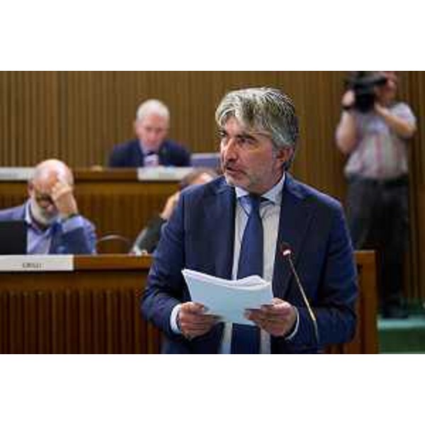 Antonio Calligaris, capogruppo della Lega - Antonio Calligaris, capogruppo della Lega