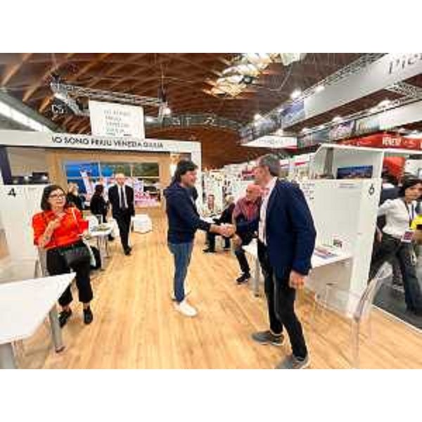 L'assessore Bini al TTG di Rimini - L'assessore Bini al TTG di Rimini