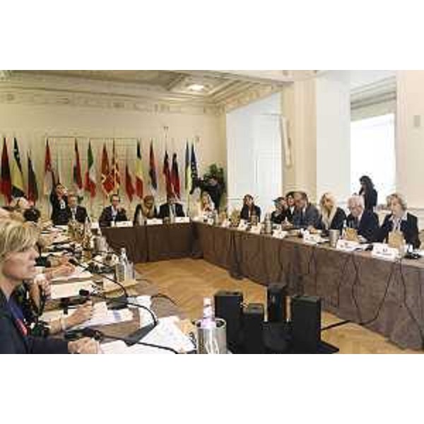 L'assessore Zilli durante momento del "Trieste Cei Platform" - L'assessore Zilli durante momento del "Trieste Cei Platform"