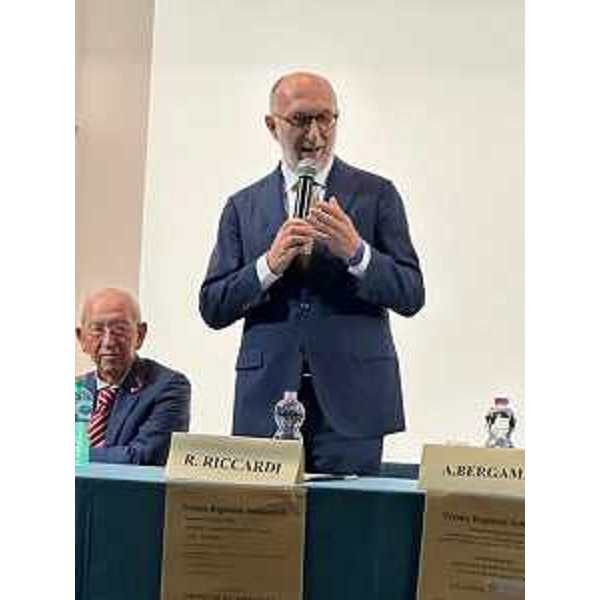 L'assessore Riccardi - L'assessore Riccardi