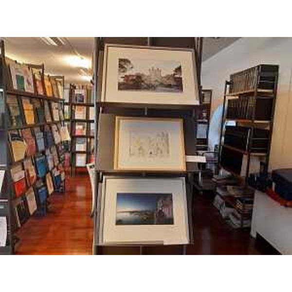 Alcune delle opere esposte nella biblioteca Paladin del Consiglio regionale - Alcune delle opere esposte nella biblioteca Paladin del Consiglio regionale