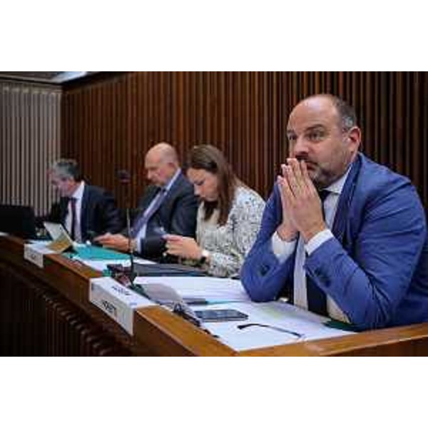 Diego Moretti, capogruppo del Pd - Diego Moretti, capogruppo del Pd