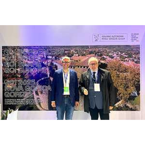 L'assessore Roberti e il sindaco di Gorizia Rodolfo Ziberna - L'assessore Roberti e il sindaco di Gorizia Rodolfo Ziberna