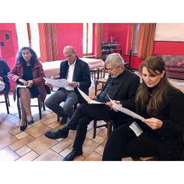 Serena Pellegrino (Avs), il sindaco di San Leonardo, Antonio Comugnaro, Furio Honsell (Open) e Rosaria Capozzi (M5S) - Serena Pellegrino (Avs), il sindaco di San Leonardo, Antonio Comugnaro, Furio Honsell (Open) e Rosaria Capozzi (M5S)