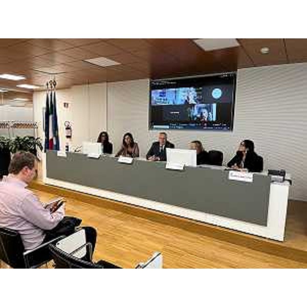 Da sx: Federica Parri, Anna Limpido, Mauro Bordin, Dusy Marcolin e Donatella Bianchettin - Da sx: Federica Parri, Anna Limpido, Mauro Bordin, Dusy Marcolin e Donatella Bianchettin