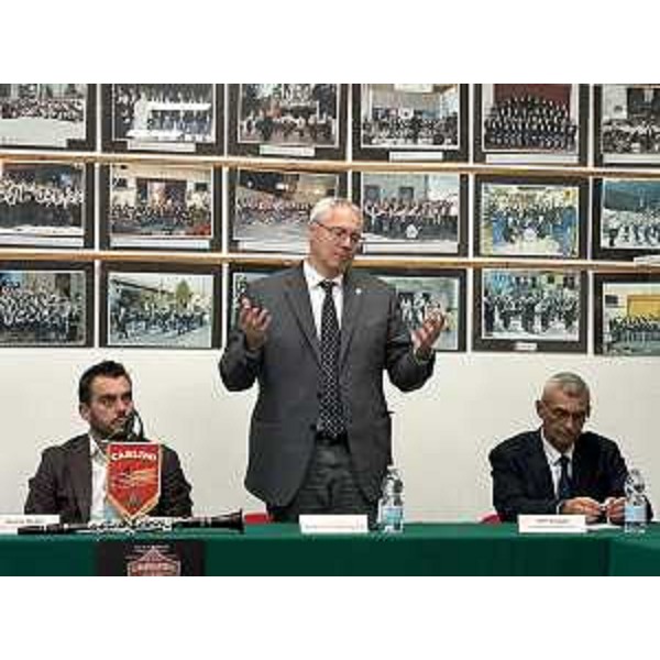 L'intervento del presidente Mauro Bordin tra Michele Zanutta e Pasquale Moro - L'intervento del presidente Mauro Bordin tra Michele Zanutta e Pasquale Moro