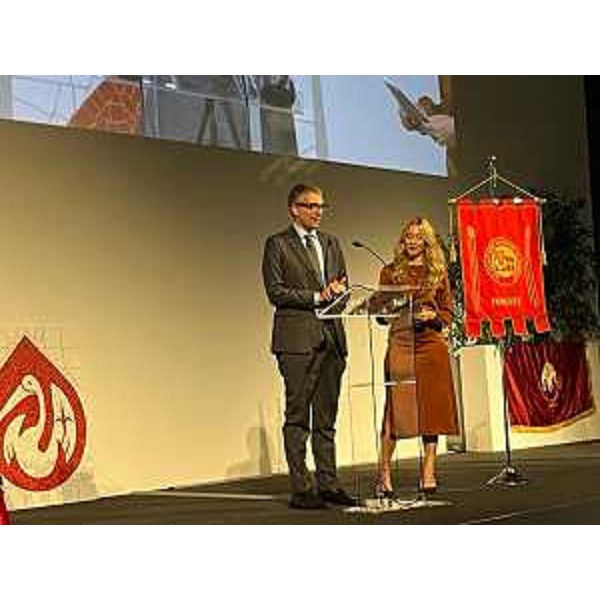 L'assessore regionale alle Autonomie locali, Pierpaolo Roberti, alla 60esima giornata provinciale del Donatore di sangue a Trieste. - L'assessore regionale alle Autonomie locali, Pierpaolo Roberti, alla 60esima giornata provinciale del Donatore di sangue a Trieste.