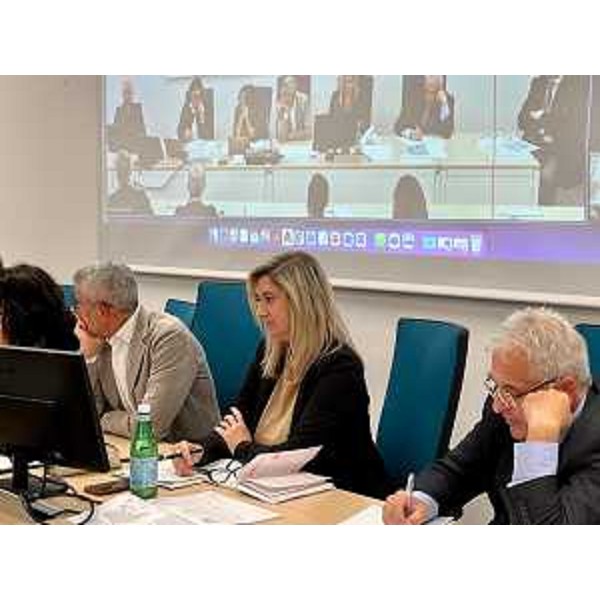 L'assessore regionale alle Infrastrutture e territorio, Cristina Amirante, al seminario sulla rigenerazione territoriale nella biblioteca universitaria del polo scientifico a Udine. - L'assessore regionale alle Infrastrutture e territorio, Cristina Amirante, al seminario sulla rigenerazione territoriale nella biblioteca universitaria del polo scientifico a Udine.