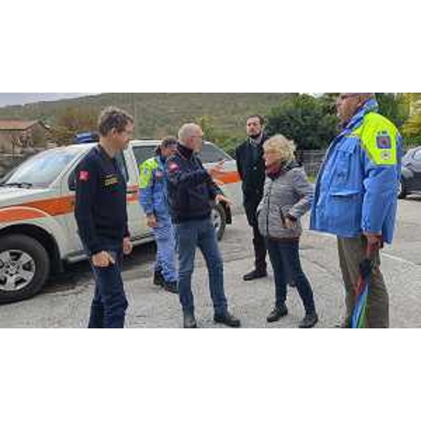 Riccardi con i sindaci di Gradisca d'Isonzo e Sagrado - Riccardi con i sindaci di Gradisca d'Isonzo e Sagrado