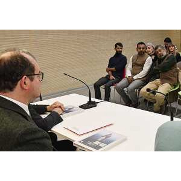 Il vicegovernatore Mario Anzil al Magazzino delle Idee per l'inaugurazione della mostra "India oggi" - Il vicegovernatore Mario Anzil al Magazzino delle Idee per l'inaugurazione della mostra "India oggi"