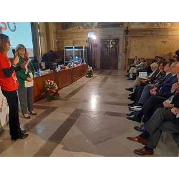 L'apertura del convegno di Admo Fvg al castello di Udine - L'apertura del convegno di Admo Fvg al castello di Udine