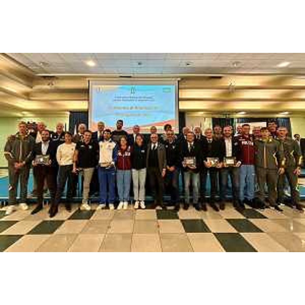 Foto di gruppo con i premiati a Lignano Sabbiadoro - Foto di gruppo con i premiati a Lignano Sabbiadoro