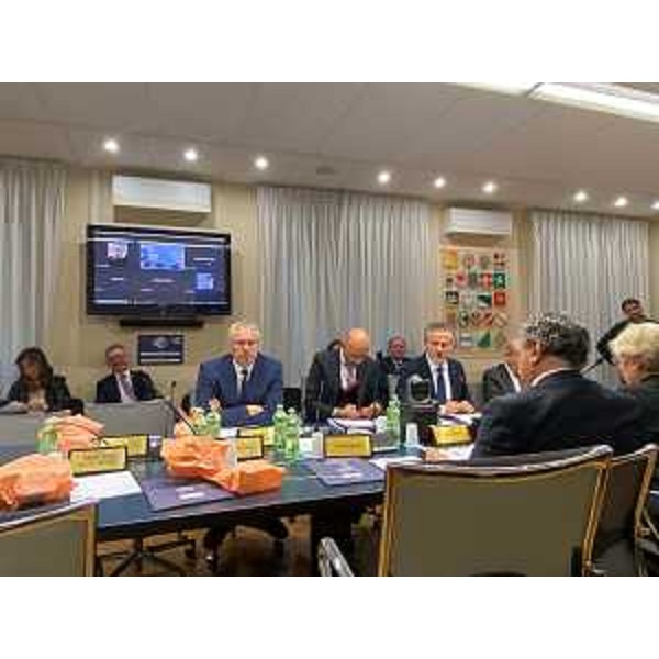 Il presidente del Cr Fvg, Mauro Bordin, alla Conferenza dei presidenti a Roma - Il presidente del Cr Fvg, Mauro Bordin, alla Conferenza dei presidenti a Roma