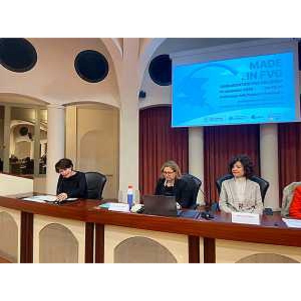 Una fase dell'incontro svoltosi oggi a Pordenone - Una fase dell'incontro svoltosi oggi a Pordenone