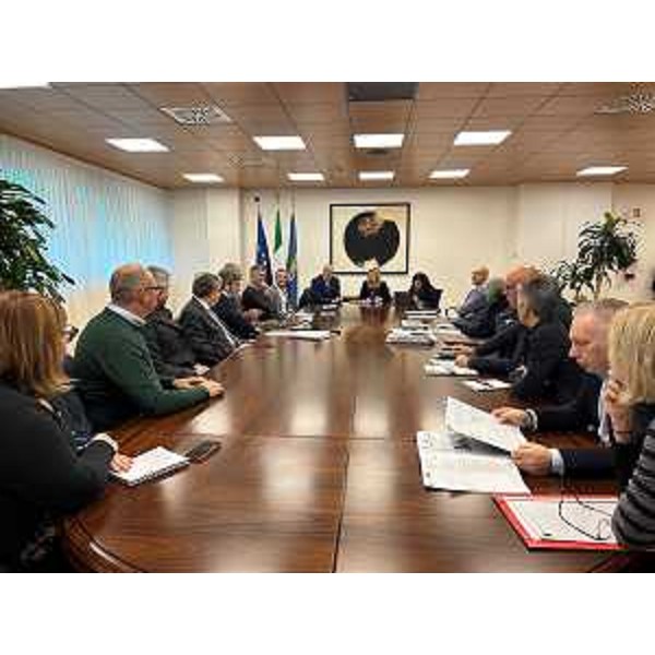 Il tavolo dei sindaci con il presidente del Cr Fvg, Mauro Bordin, e l'assessore Cristina Amirante - Il tavolo dei sindaci con il presidente del Cr Fvg, Mauro Bordin, e l'assessore Cristina Amirante