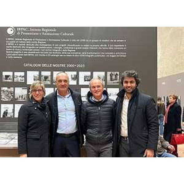 L'assessore alle Finanze Barbara Zilli all'inaugurazione della mostra - L'assessore alle Finanze Barbara Zilli all'inaugurazione della mostra 