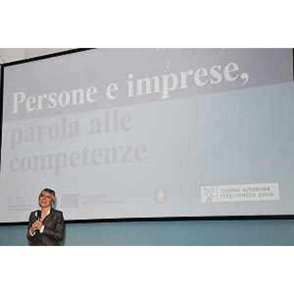 L'assessore Zilli all'evento "Persone e imprese, parola alle competenze" a Trieste - L'assessore Zilli all'evento "Persone e imprese, parola alle competenze" a Trieste