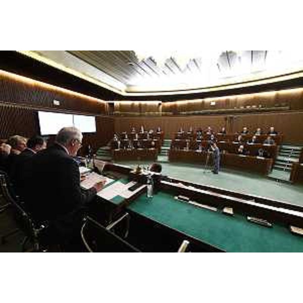 I lavori dell'Aula presieduti da Mauro Bordin - I lavori dell'Aula presieduti da Mauro Bordin