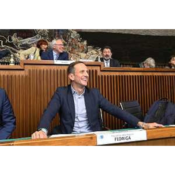 Il governatore Fvg, Massimiliano Fedriga - Il governatore Fvg, Massimiliano Fedriga