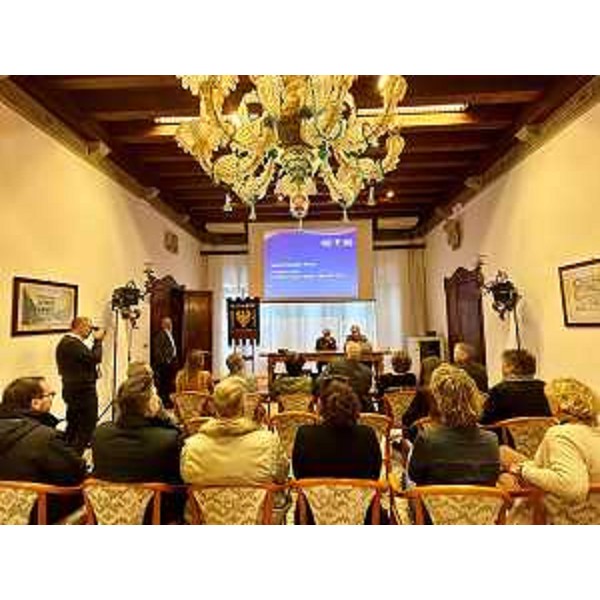 Il salone d'onore della Società filologica friulana - Il salone d'onore della Società filologica friulana