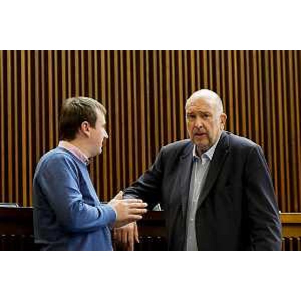 Da sinistra, Massimiliano Pozzo e Roberto Cosolini del Pd - Da sinistra, Massimiliano Pozzo e Roberto Cosolini del Pd